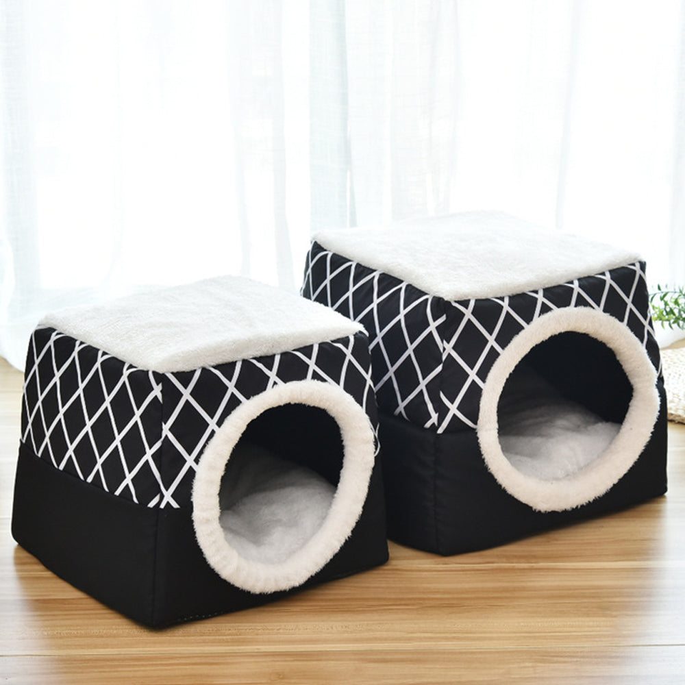 Pet Bed Villa — Dual-Use Space Capsule