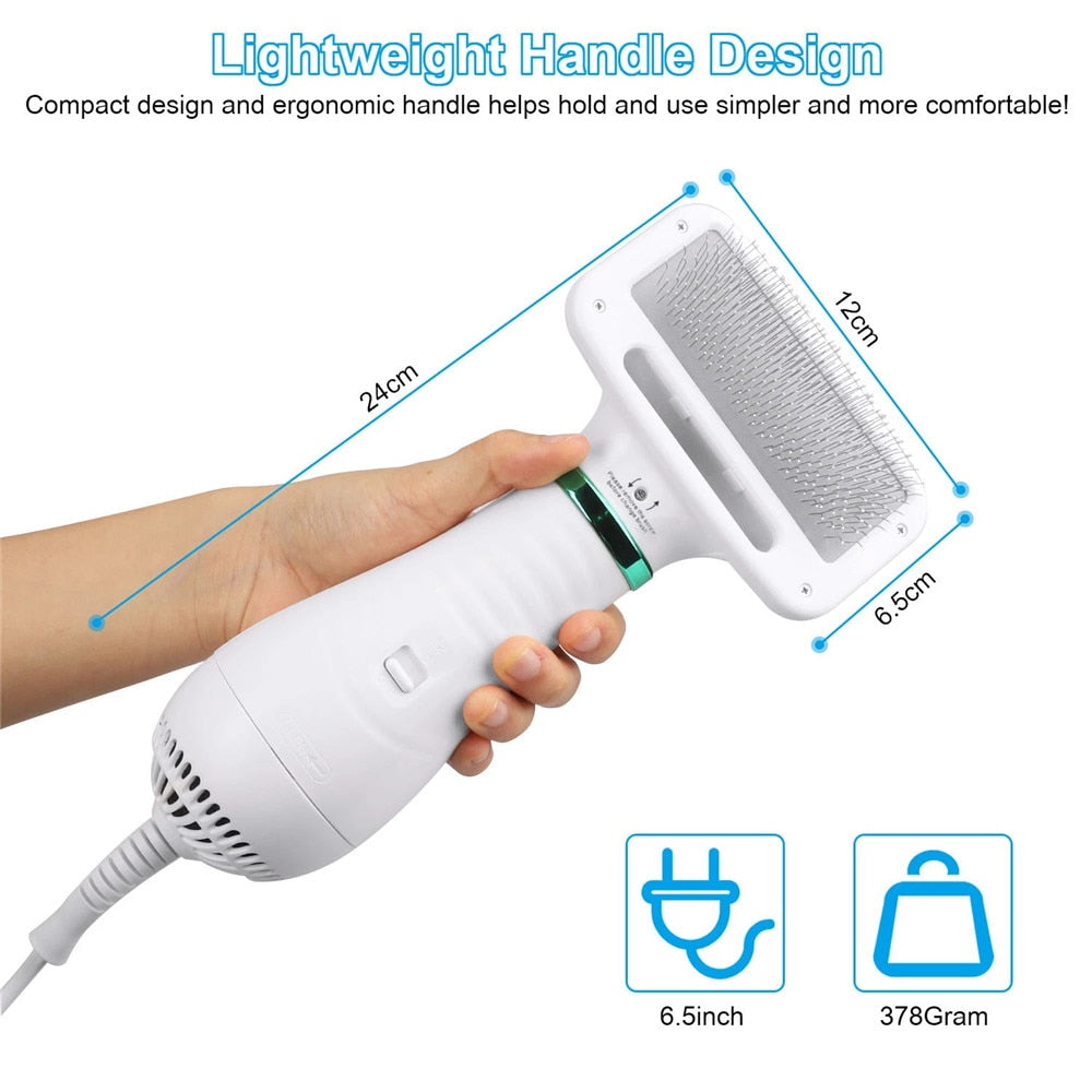 Portable 2-in-1 Dog Hair Dryer