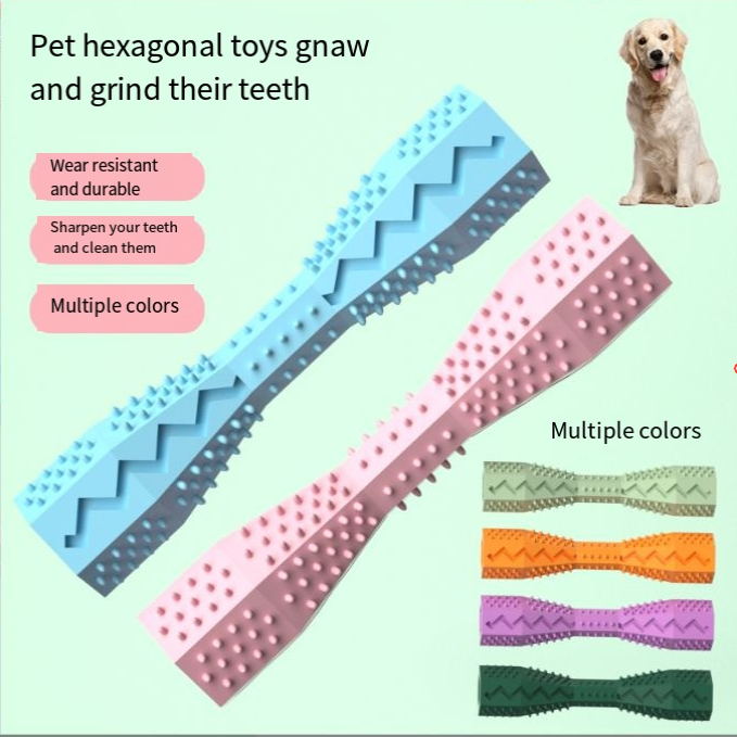 Dog Chew Toy & Toothbrush Set