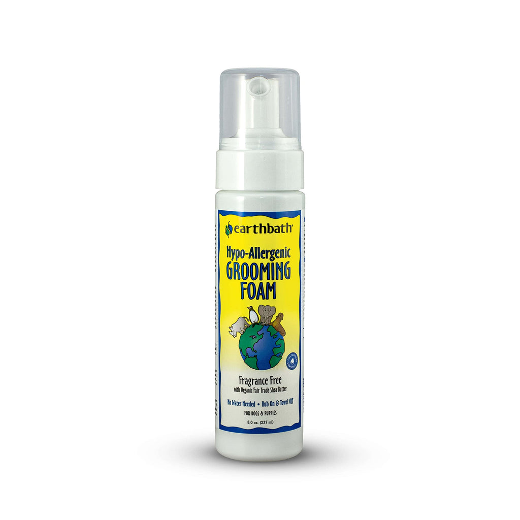 Earthbath Waterless Grooming Foam, 8 oz