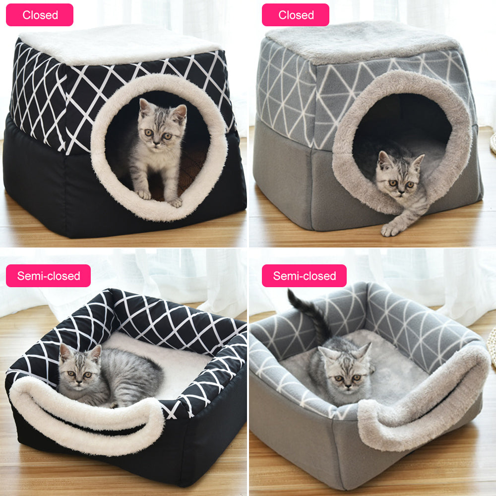 Pet Bed Villa — Dual-Use Space Capsule