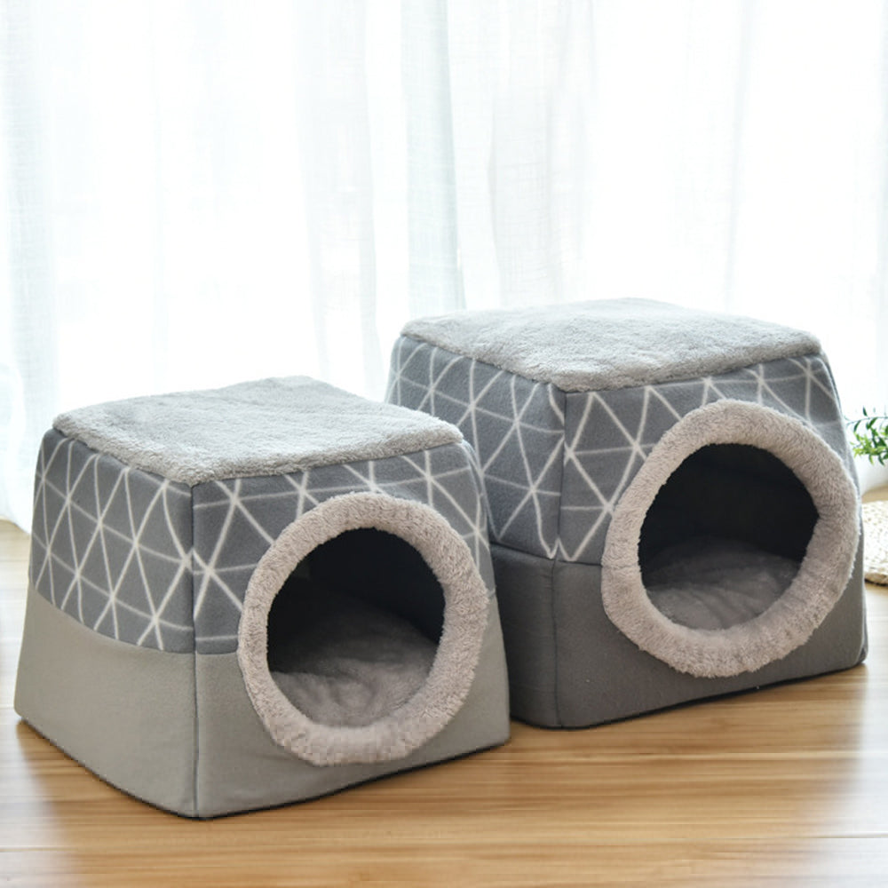 Pet Bed Villa — Dual-Use Space Capsule