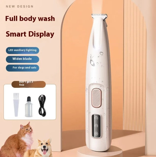 Pet Paw Trimmer with LED Light